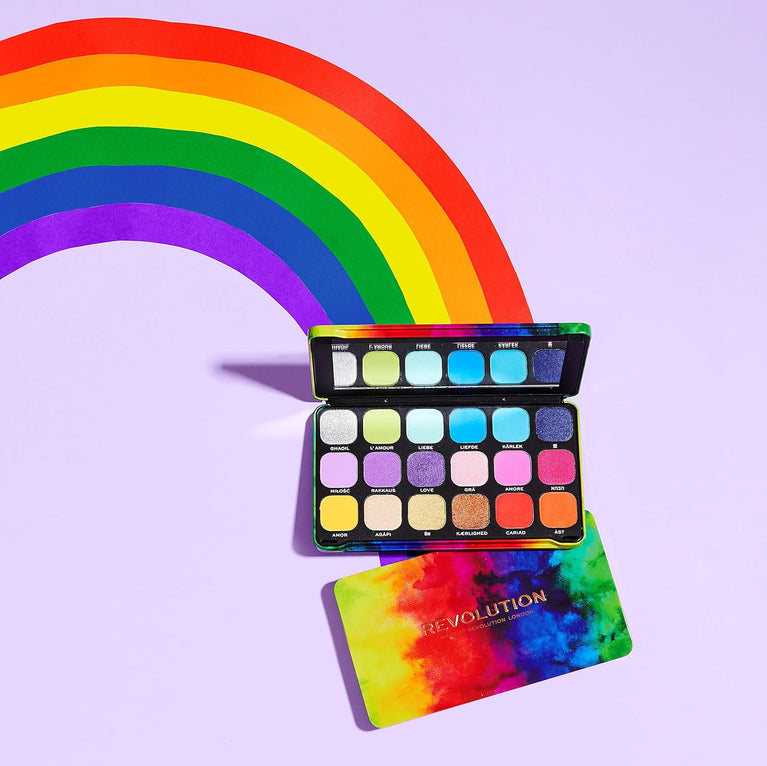 Revolution Beauty London Mini Forever Flawless Dynamic Traveller's Eyeshadow Palette with 8 Exquisite Shades