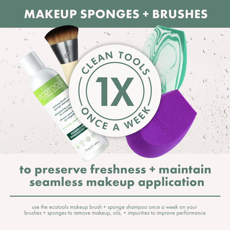 Enhance Your Eyes: Dual-Sided Brush Set for Eco-Friendly Makeup Application