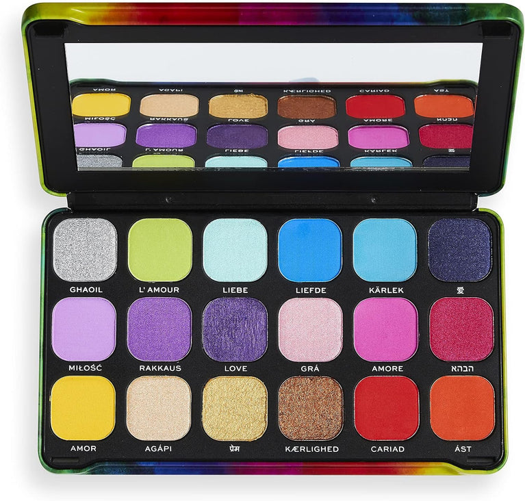 Revolution Beauty London Mini Forever Flawless Dynamic Traveller's Eyeshadow Palette with 8 Exquisite Shades