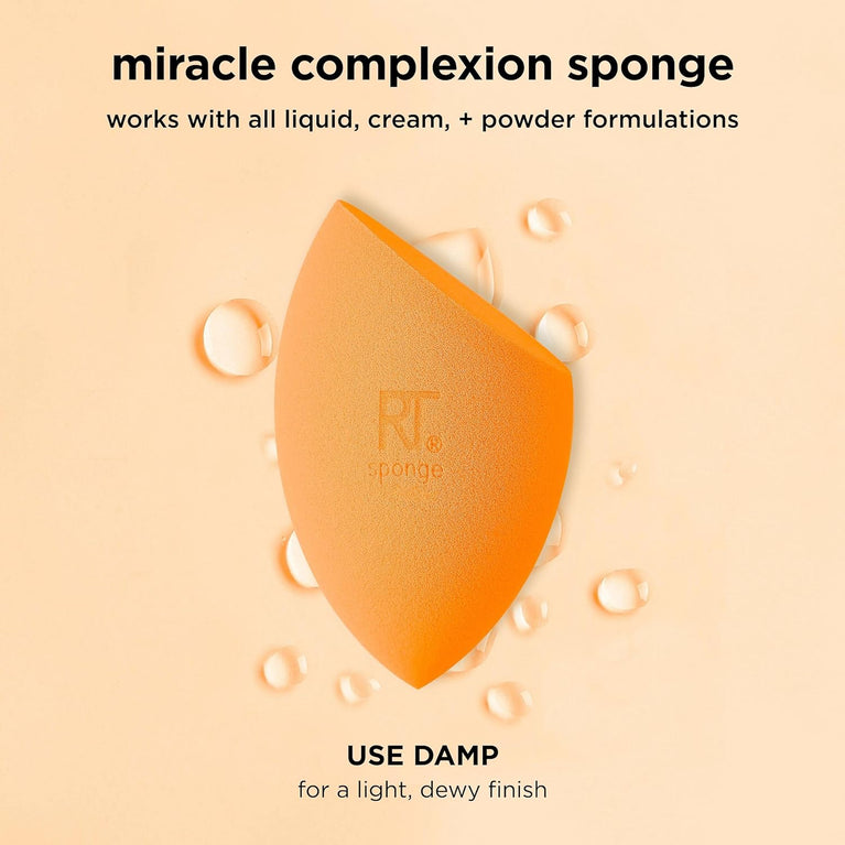 48ml Miracle Sponge for Liquid and Cream Foundations, Provides Natural, Dewy Finish with Light to Medium Coverage