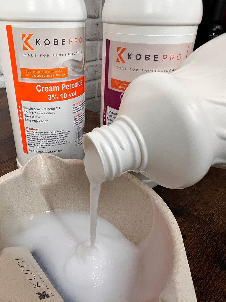 Kobe Cream Peroxide - Multipurpose Hair Lightening Solution