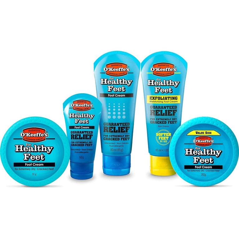 O'Keeffe's Superior Hydration Foot Cream, 80ml – Ultimate Solution for Severely Dry, Cracked Feet