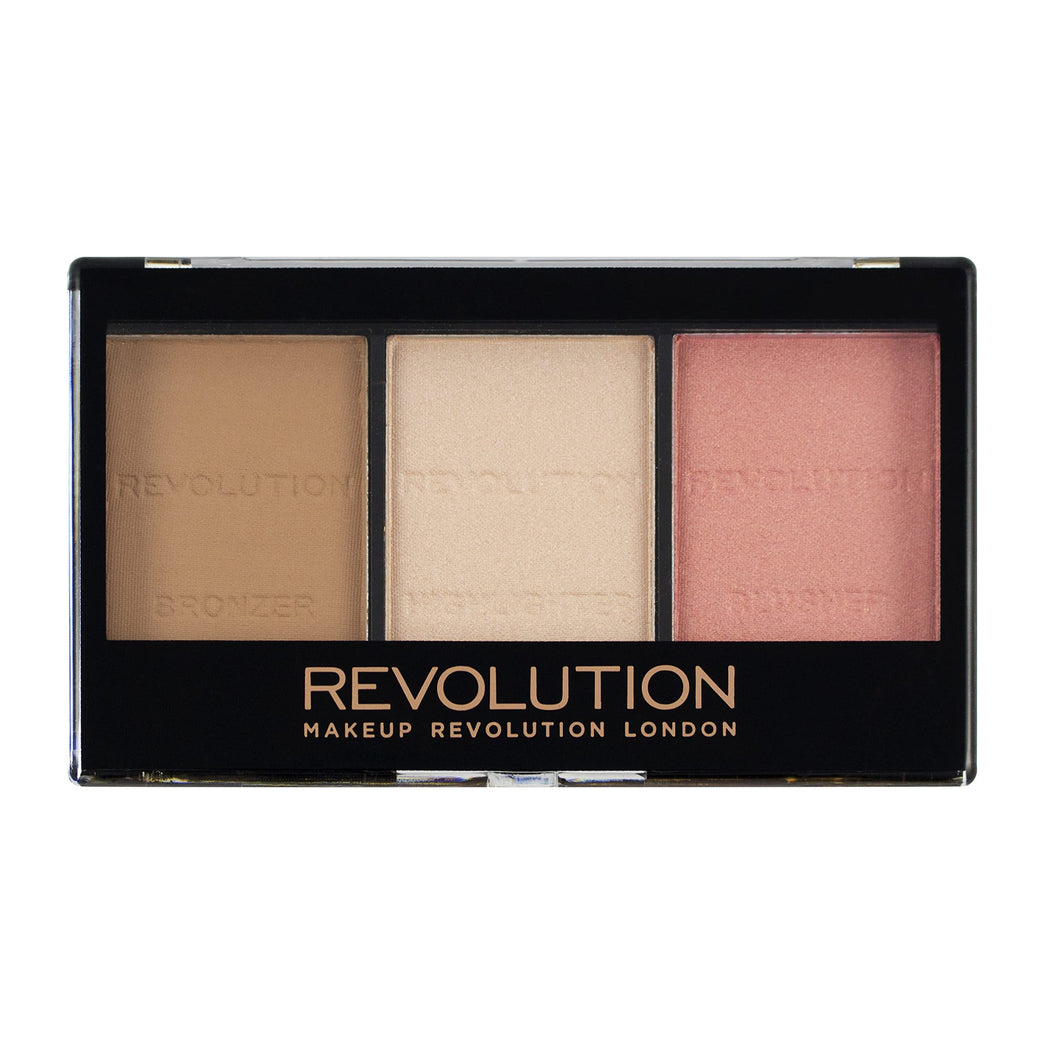 Revolution Beauty C01 Long-Lasting Sculpt & Contour Makeup Kit, 11 g - Cruelty-Free & PETA-Certified