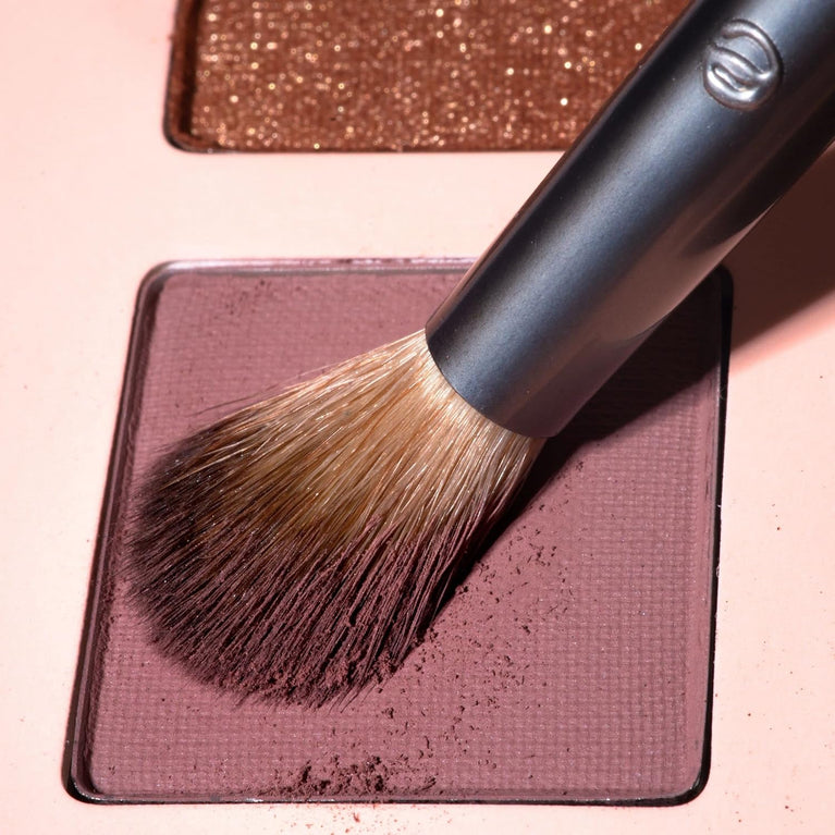 2x Radiant Blush & Highlight Brush Duo, Vegan & Cruelty-Free Synthetic Bristles for Skin Enhancement