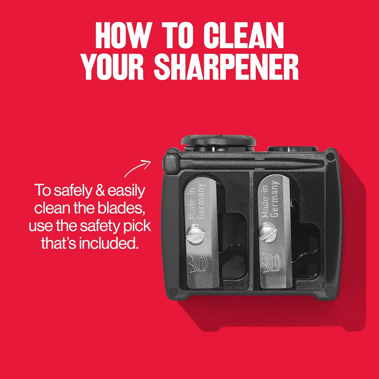 Versatile Cosmetic Pencil Sharpener for All Sizes, Ideal for Sharpening Lip Liner, Eyeliner, and Eyebrow Pencils
