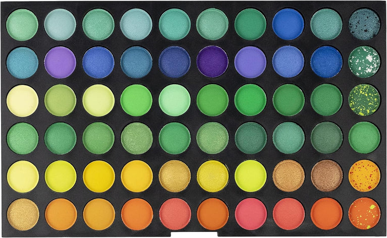 120-Colour Spectacular Summer Eyeshadow Palette - Pigmented Makeup Set in Neutral, Bold and Bright Tones, Suitable for All Skin Types