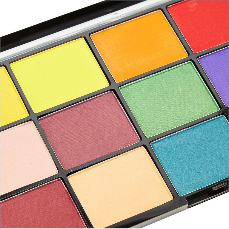 Revolution Beauty London Iconic 3.0, 15 Highly Pigmented Eyeshadow Shades, Matte and Shimmer Finishes, Reloaded Palette, 15 x 0.03 oz/1.10g