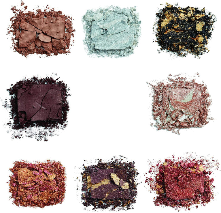 Astrological Galaxy-Inspired Regeneration Eyeshadow Palette by Revolution Beauty London Pro, 18 Warm Neutral Shades, 14.4g