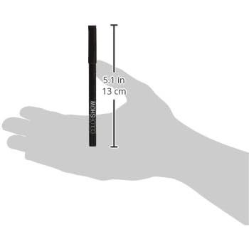 Maybelline Ultra Black Color Show Crayon Khol Eyeliner Pencil #100 with Long-lasting Smudge Proof Formula