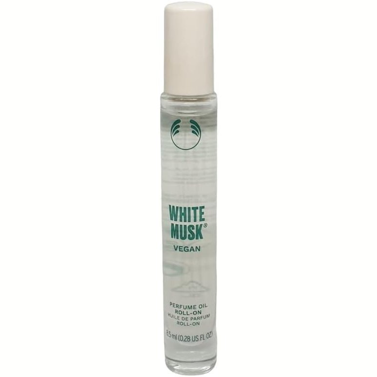 White Musk Perfume Oil Roll-On - Alcohol-Free 8.5ml by The Body Shop