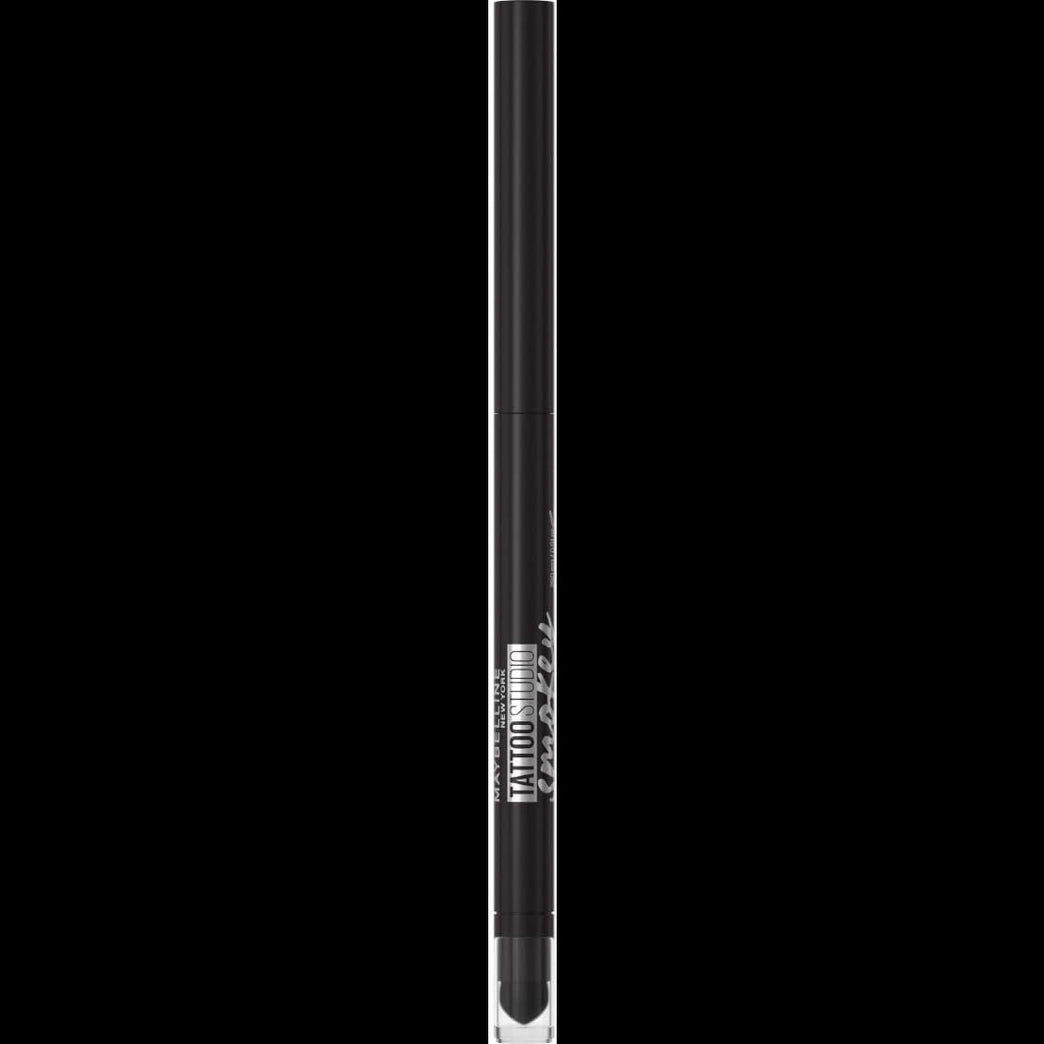 Maybelline Smokey Eye Blend-able Gel Tattoo Liner Pencil in Smokey Black, Waterproof and Long Lasting