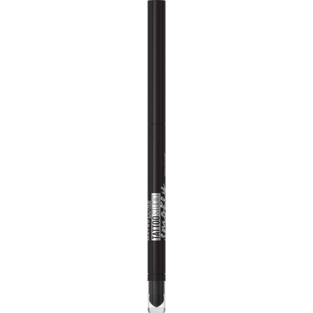Maybelline Smokey Eye Blend-able Gel Tattoo Liner Pencil in Smokey Black, Waterproof and Long Lasting