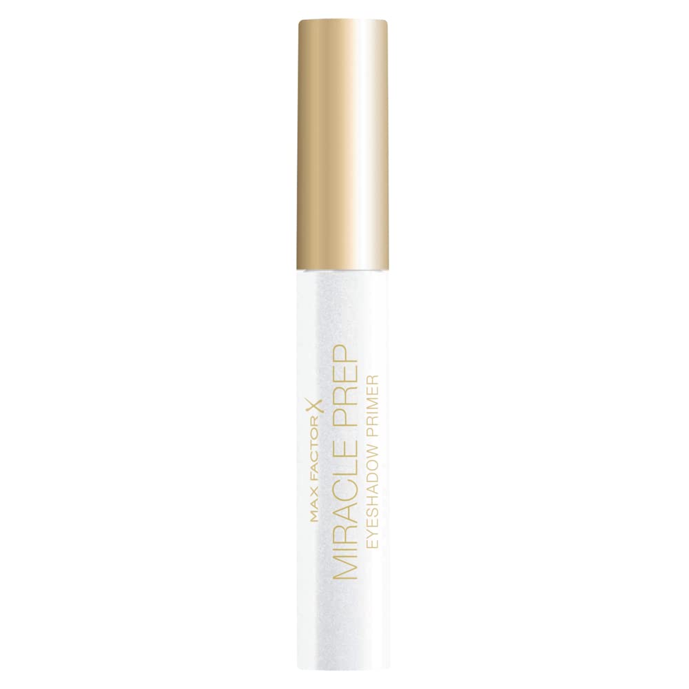 Max Factor Miracle Prep Eyeshadow Primer, Universal Shade, Long-lasting Formula For All Skin Tones, 6 ml, transparent, (Pack of 1), 33250063000