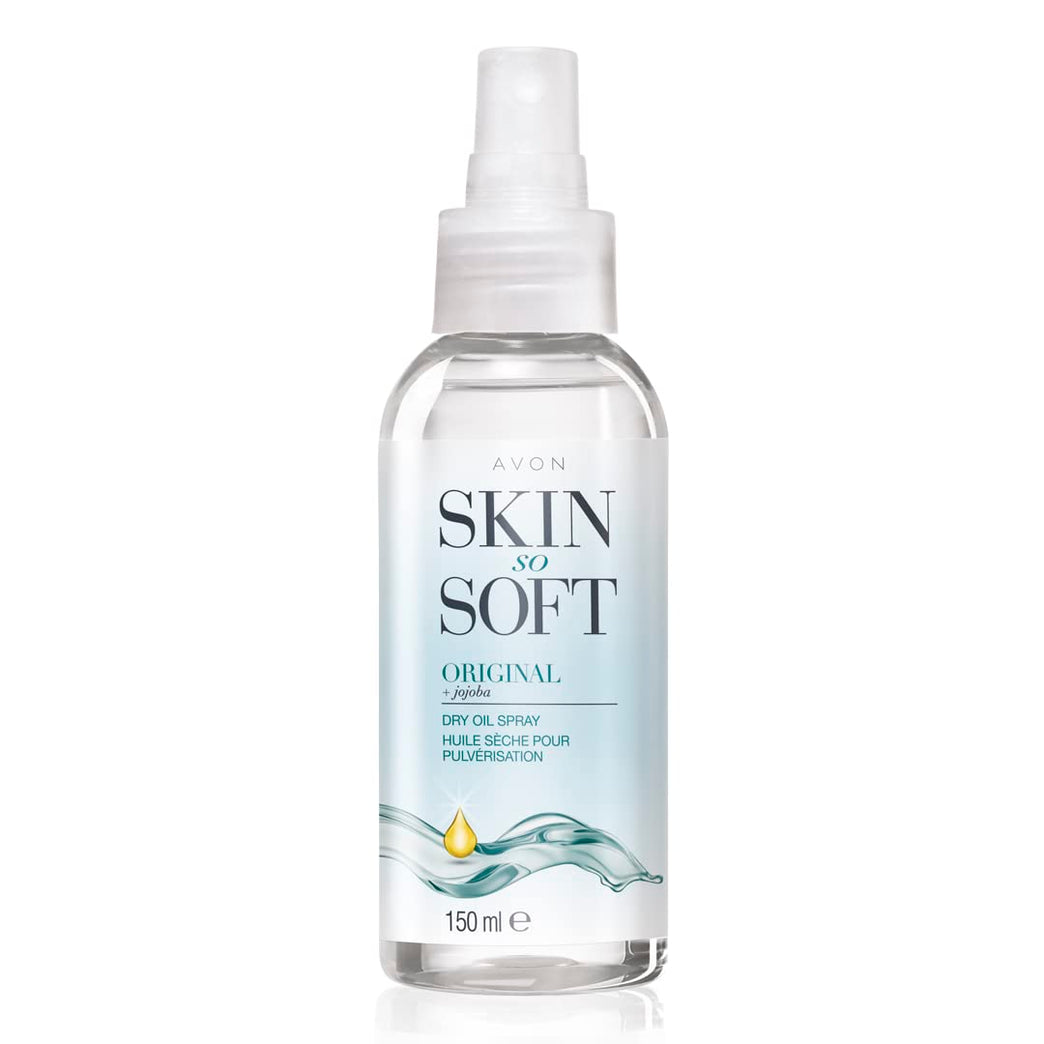 Avon Skin So Soft Dry Oil Spray with Jojoba Oil and Vitamin E - 150ml