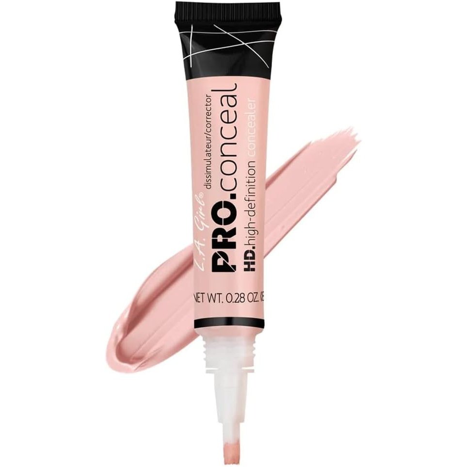 L.A. Girl Pro High Definition Cool Pink Undertone Neutralizer with Vitamin E and Jojoba Oil, 8g