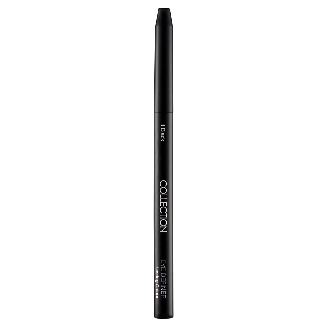 Collection Cosmetics Eye Definer, Soft and Blendable Eyeliner, Black