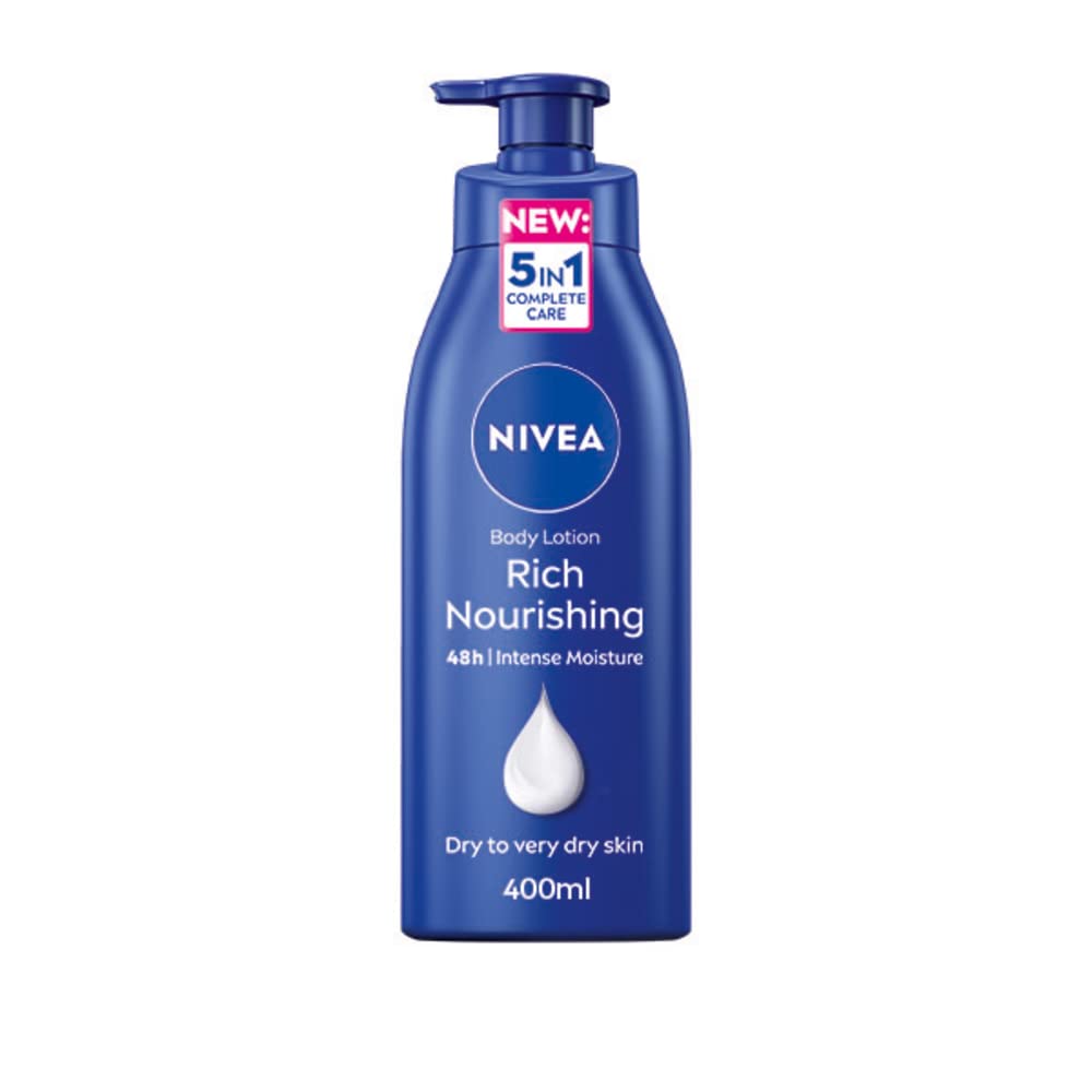 Smooth Skin NIVEA Body Lotion with Deep Moisture Serum and Vitamin E