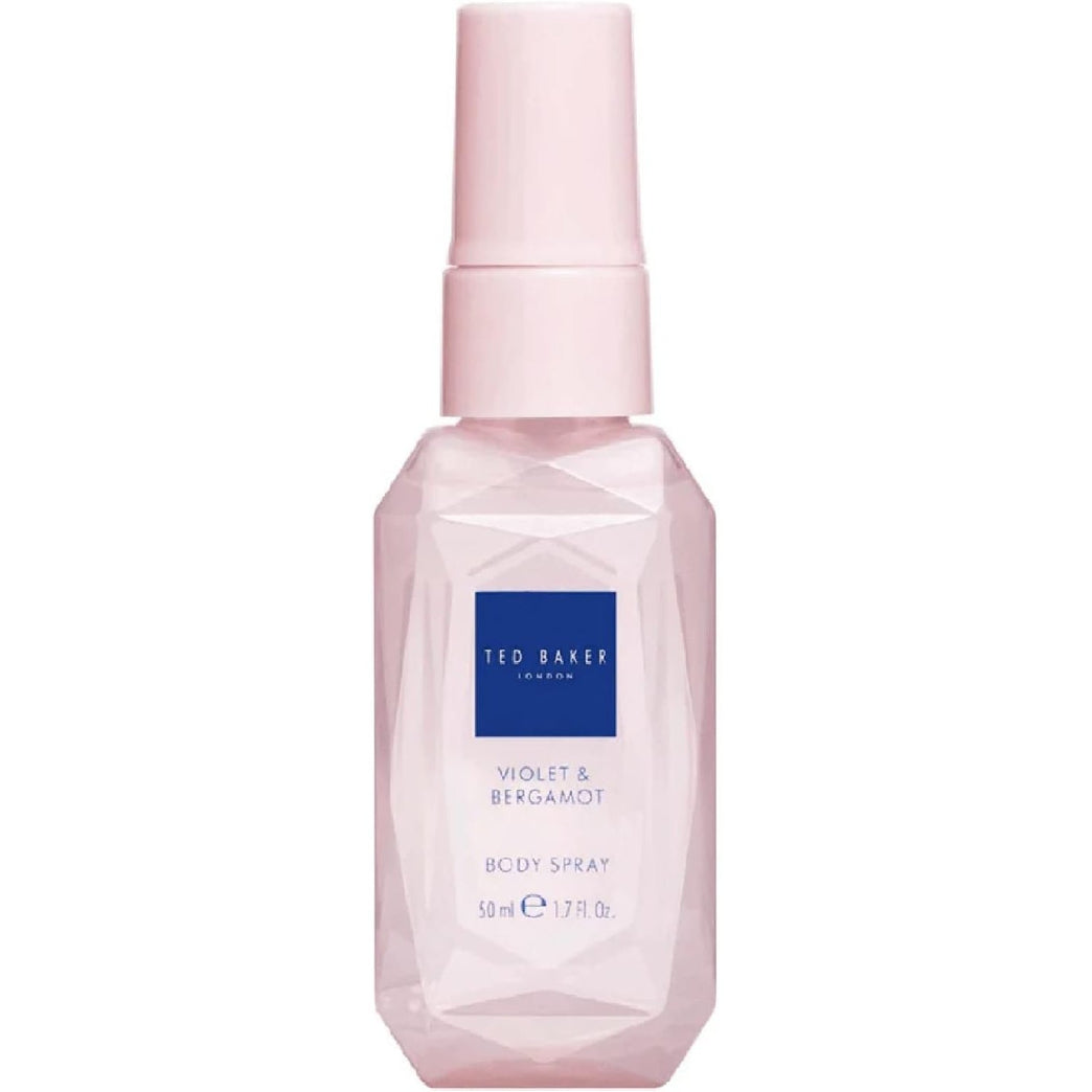 Ted Baker Violet & Bergamot Body Spray - 50ml - Travel Size