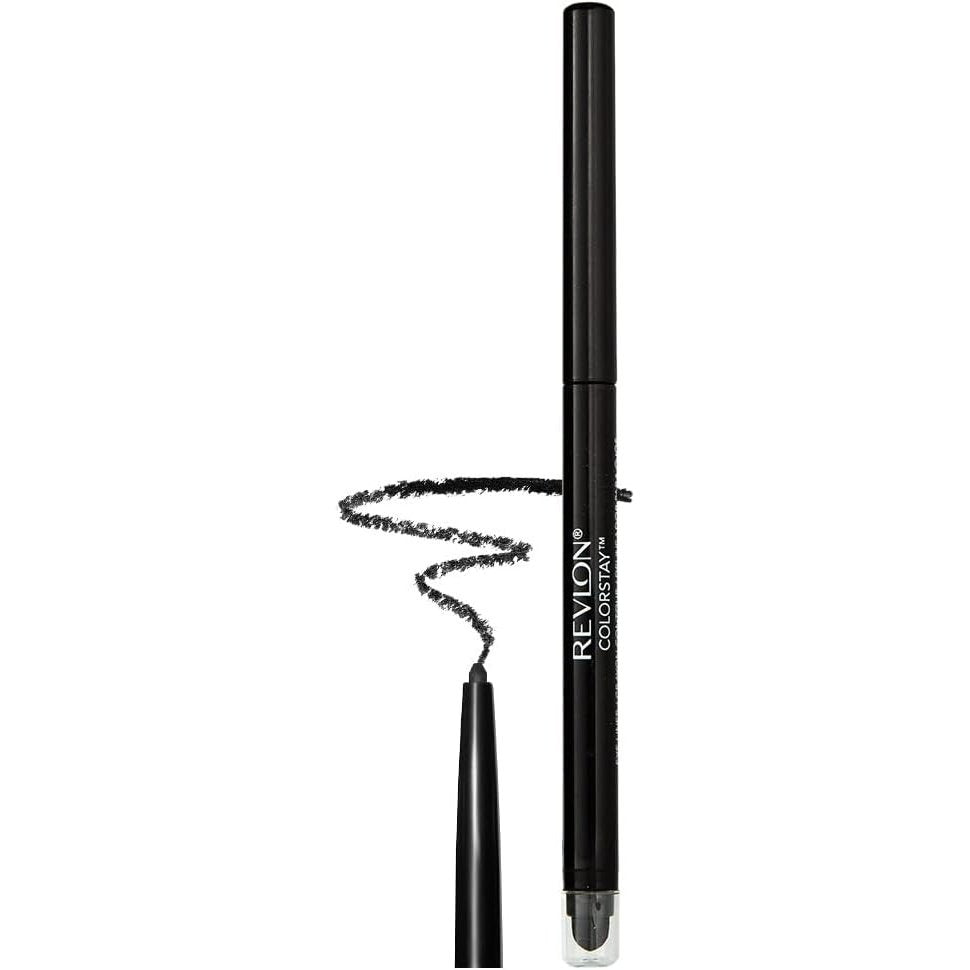 Black Colorstay Eyeliner Crayon #201 - Waterproof and Long-Lasting 0.28g