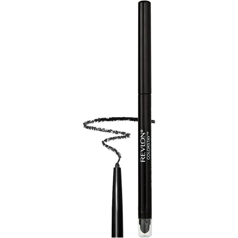 Black Colorstay Eyeliner Crayon #201 - Waterproof and Long-Lasting 0.28g