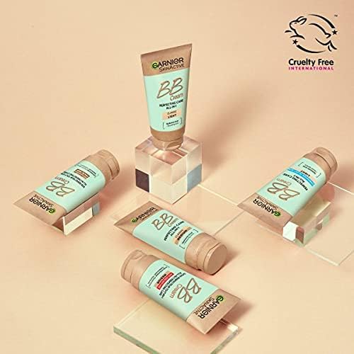 Garnier All-in-1 BB Cream with SPF25, Oil-Free & Mattifying, Light Shade, Hydrating Tinted Moisturiser with Hyaluronic Acid, Aloe & Mineral Pigments, Suitable for All Skin Types, 50ml