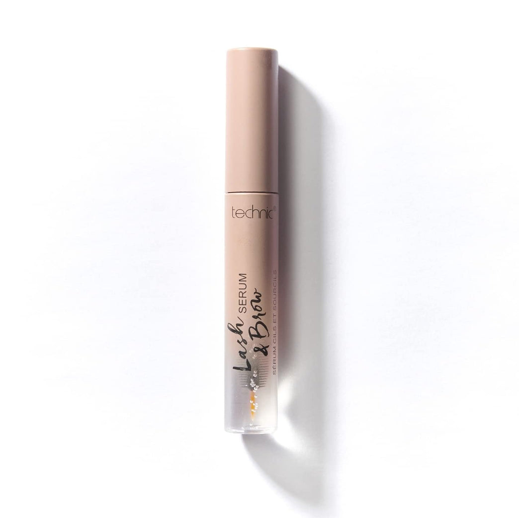 Technic Vegan Lash & Brow Boosting Serum - Cruelty-Free Nourishing Enhancer for Thicker, Fuller Lashes & Brows