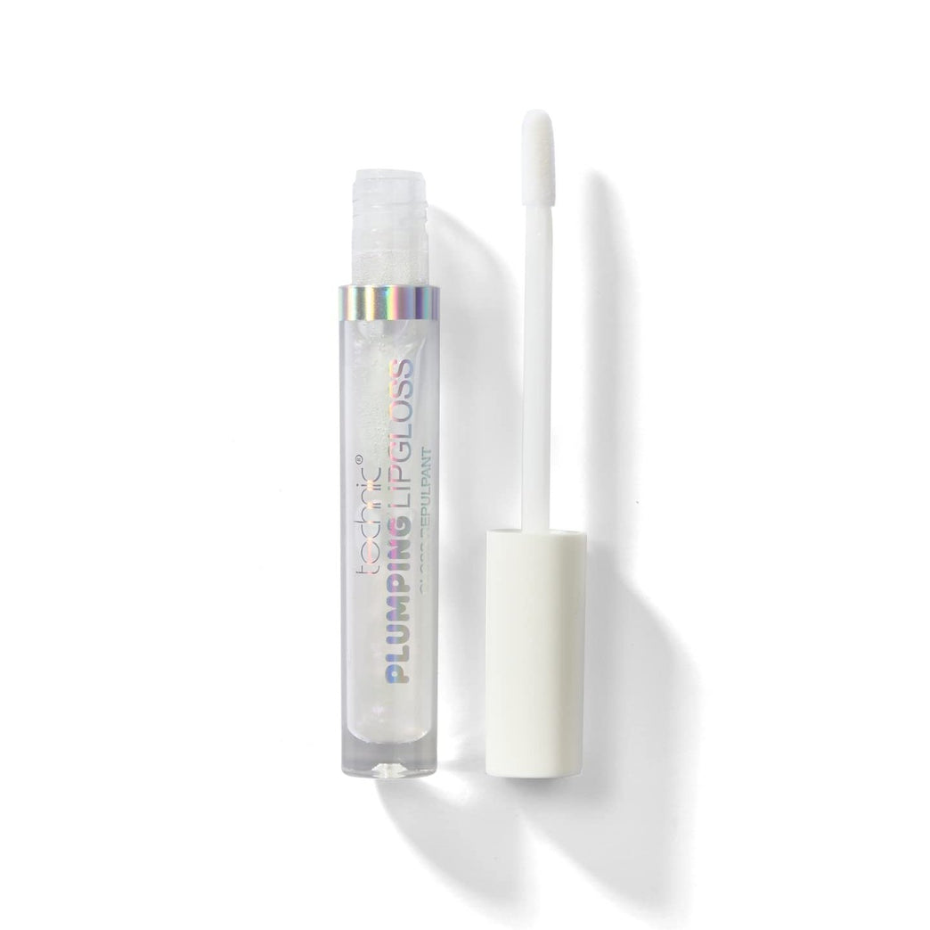 Instant Fullness and Shine Lip Gloss - Technic Plumping Lip Gloss - Hydrating, Clear, Volumizing Formula for Natural, Luscious Lips