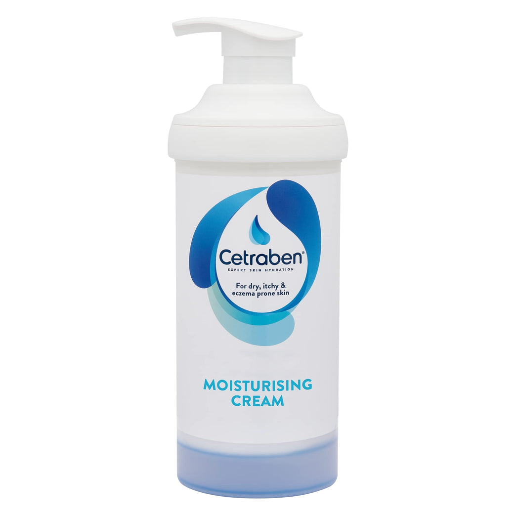 Cetraben Cream: Soothing Moisturizer for Dry, Sensitive, and Eczema-Prone Skin, 475ml