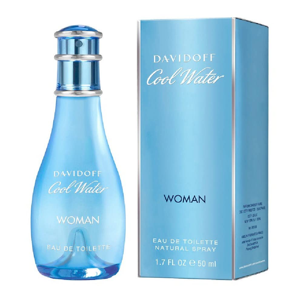DAVIDOFF Cool Water Woman Eau de Toilette: Iconic Fruity Floral Fragrance