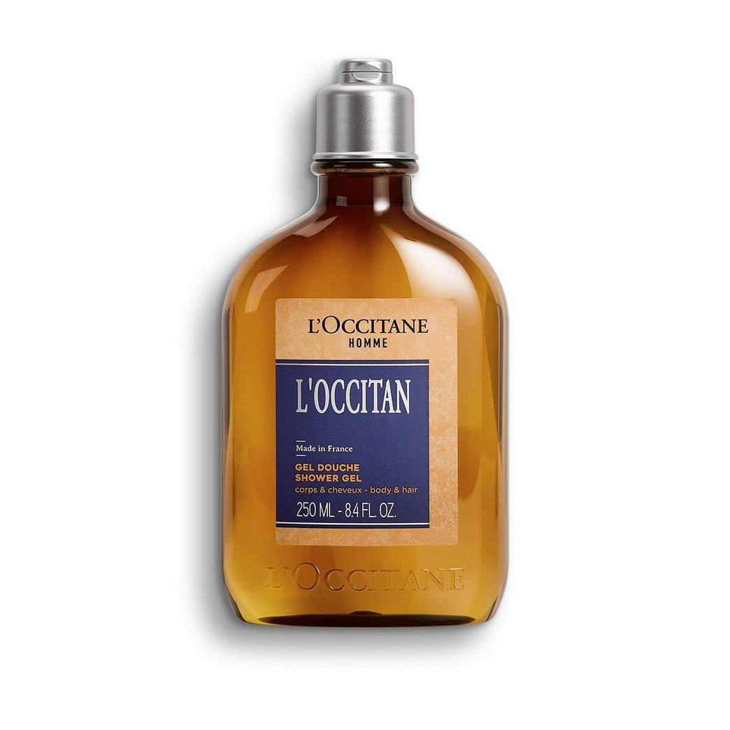 L'OCCITANE Lavender Shower Gel - 2-in-1 Hair & Body Wash for Men