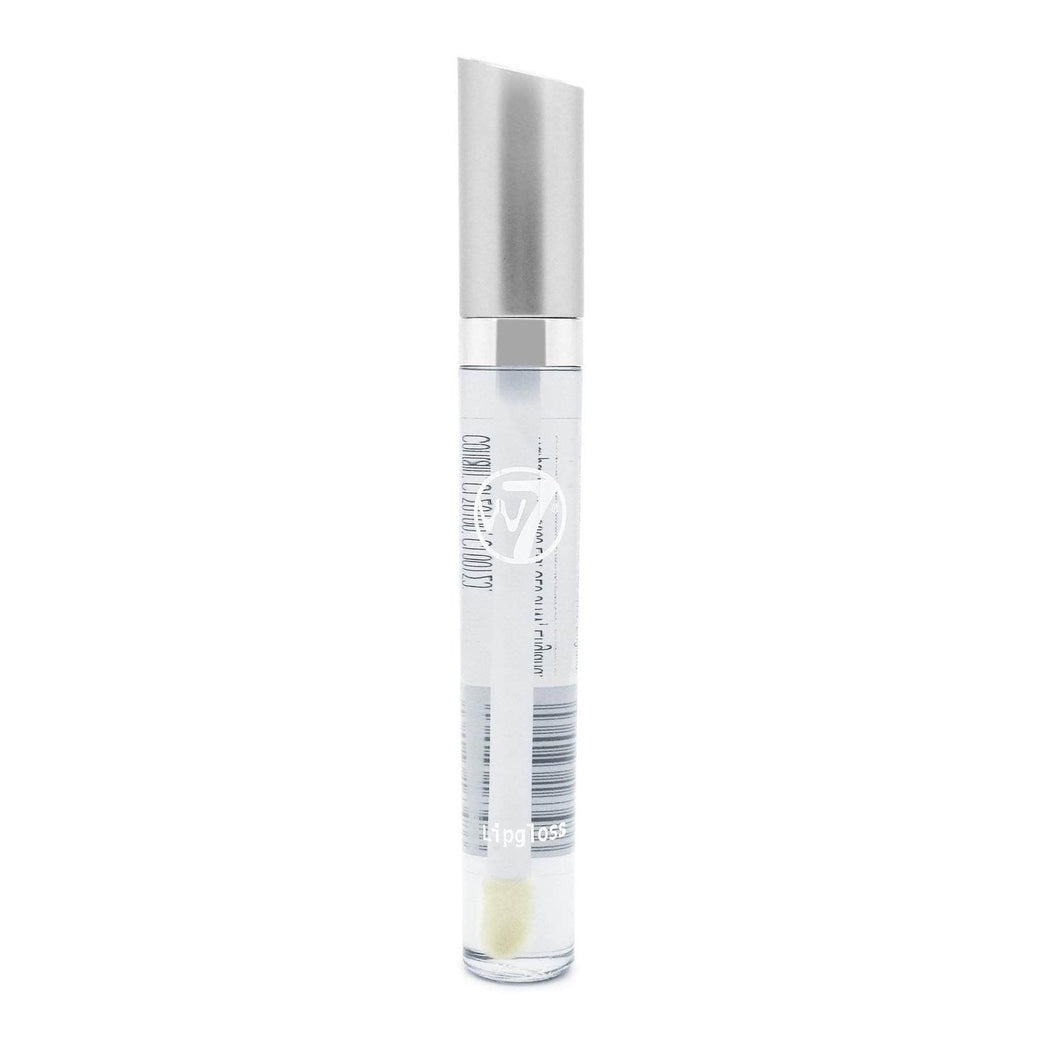 W7 Smooth & Nourishing Lip Gloss Wand - High-Shine Clear Gloss - Long-Lasting, Non-Sticky Finish