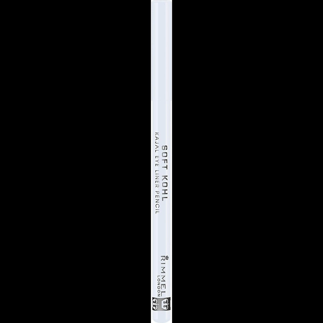 Rimmel London Pure White Khol Eyeliner, 1.2g - Soft, Blendable, and Long-lasting
