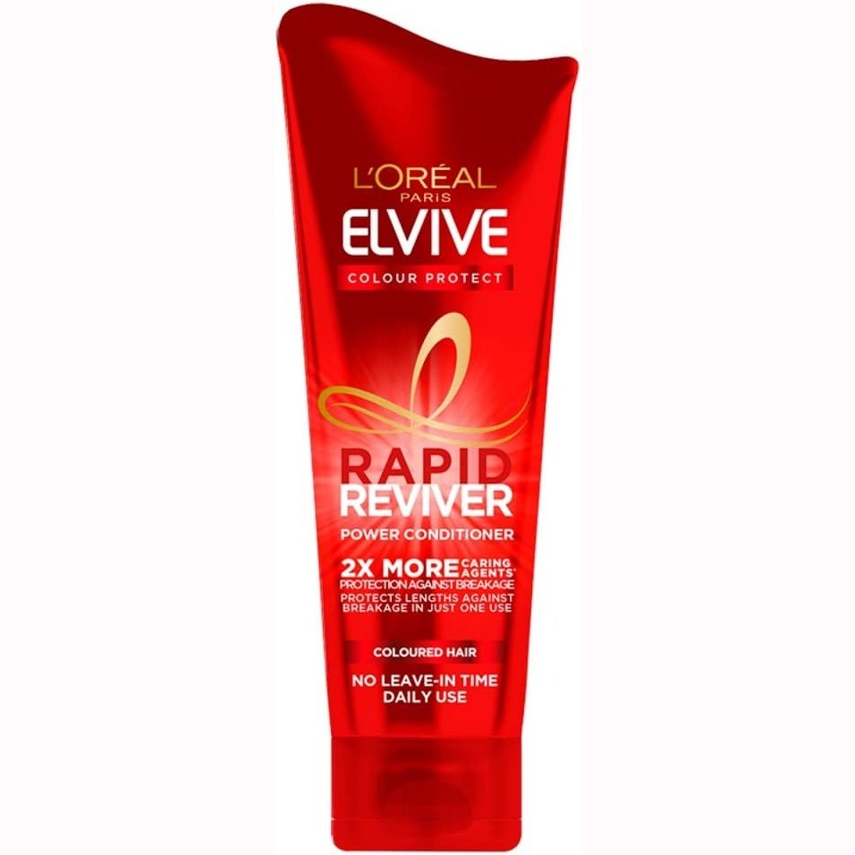 L’Oreal Elvive Colour Protect Rapid Reviver Hair Power Conditioner for Coloured Hair, 180 ml