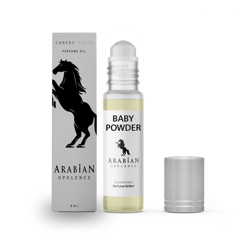 Arabian Opulence Baby Powder Perfume Body Oil - Alcohol-free - 6ml Roll-On