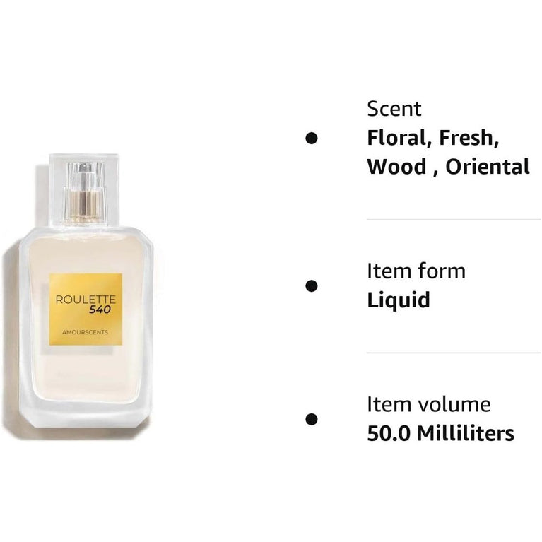Roulette 540 Extrait De Parfum - Luxury Inspired Perfume for Men & Women (50ml)