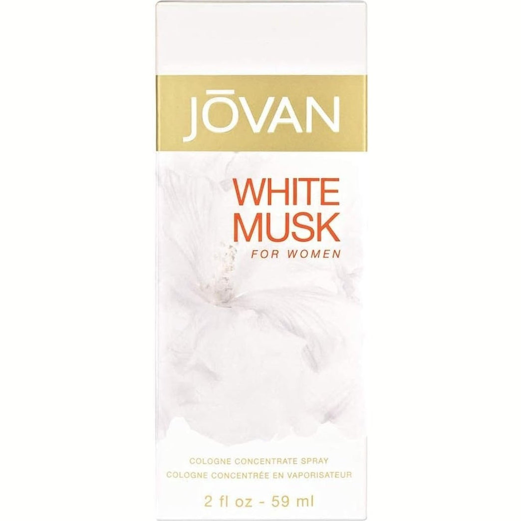 Jovan White Musk Eau De Cologne Spray - 59 ml for Women