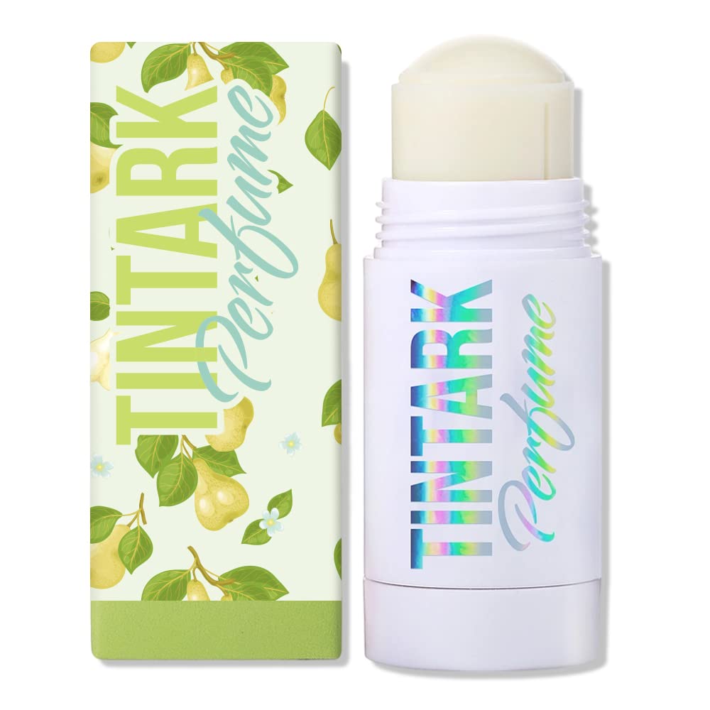 TINTARK Solid Perfume Stick - Jasmine & Pear, Long Lasting, Portable Fragrance for Women