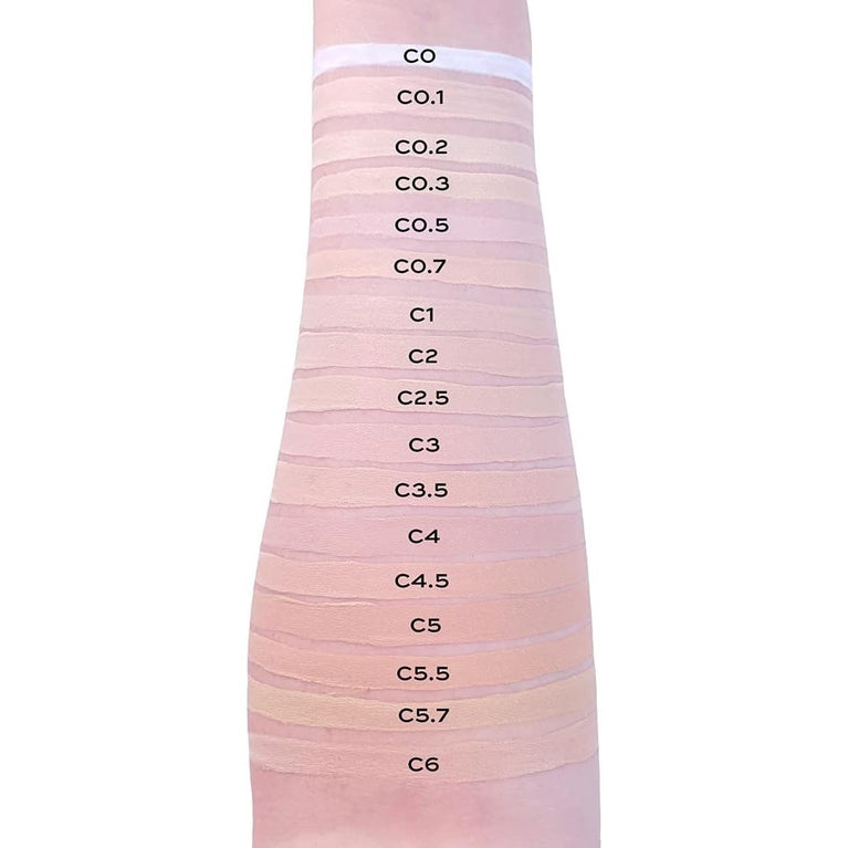 Makeup Revolution Vegan Full Coverage Concealer Pen for Long Lasting Matte Finish, C0.2 4ml