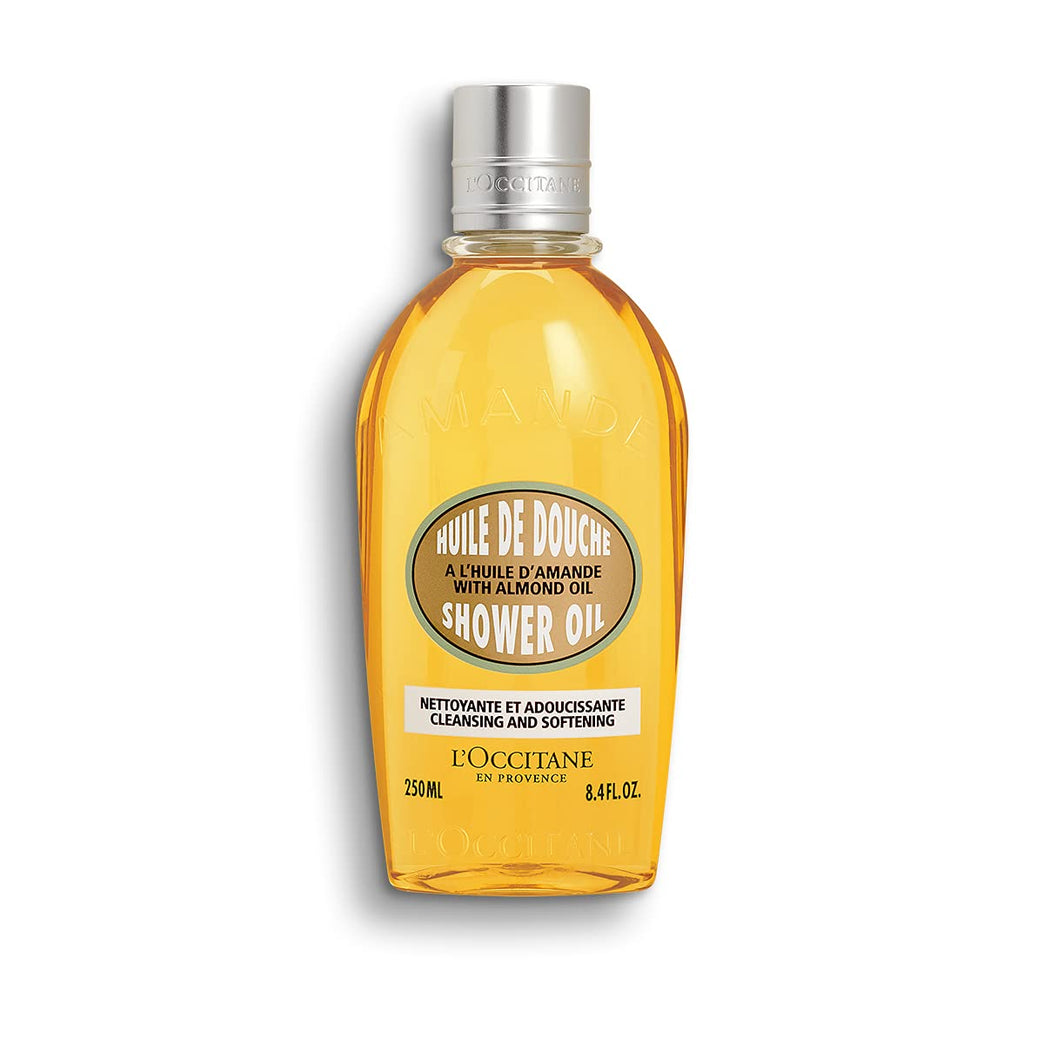 Almond Shower Oil - 250ml - L'OCCITANE: Luxurious Almond-Infused Shower Oil