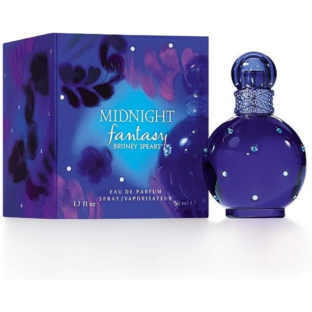 Britney Spears Midnight Fantasy Eau de Parfum, 50 ml - Sensual and Mysterious Fragrance by Britney Spears