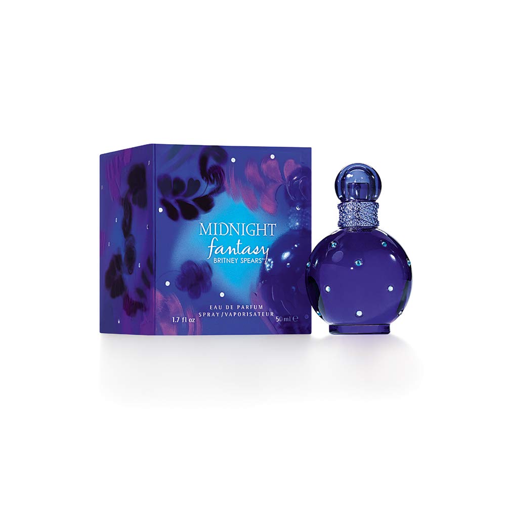 Britney Spears Midnight Fantasy Eau de Parfum, 50 ml - Sensual and Mysterious Fragrance by Britney Spears
