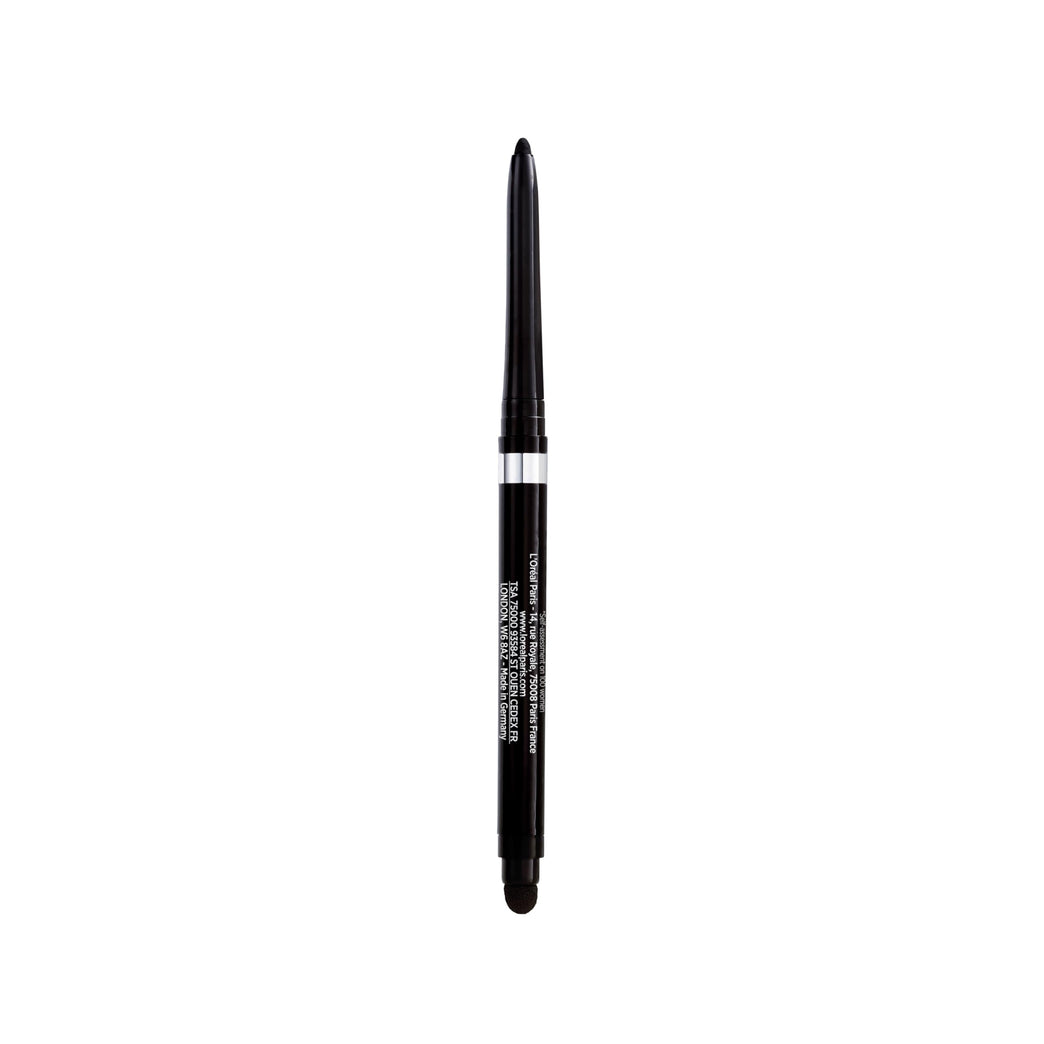 L'Oréal Paris Infallible 36H Gel Eyeliner, Semi-Permanent, Intense Black with Smudger and Sharpener