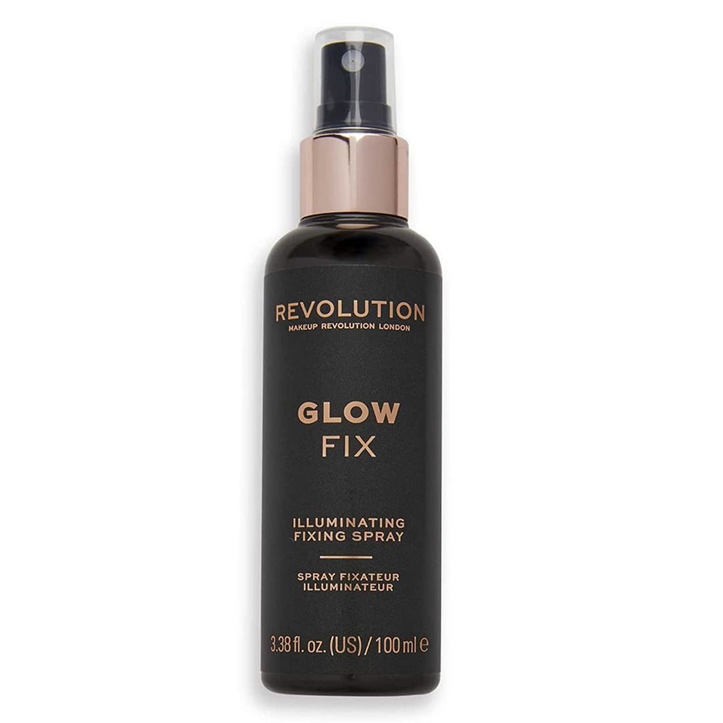 Makeup Revolution Glow Fix Illuminating Setting Spray, 100ml