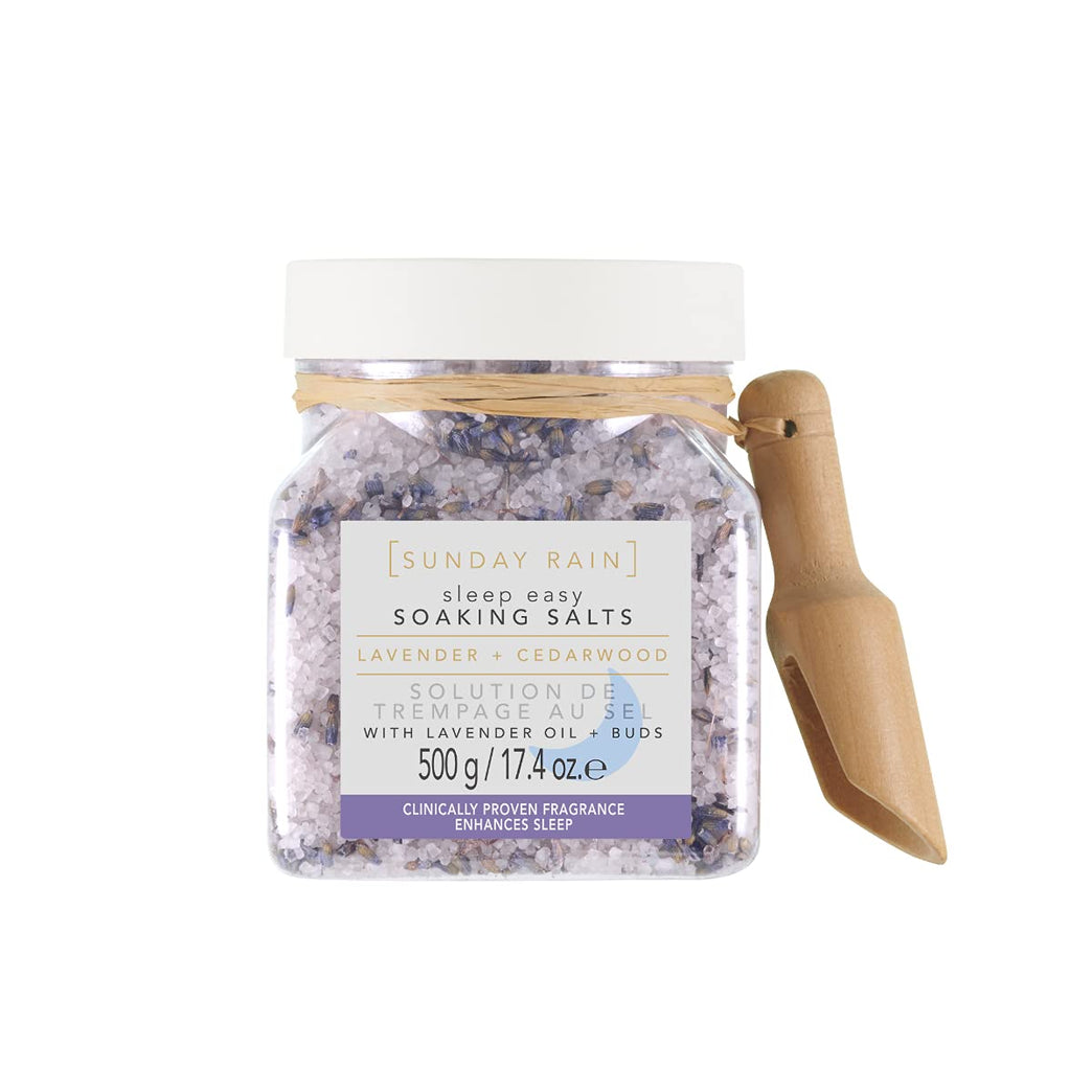 Luxurious Lavender & Cedarwood Bath Soaking Salts - 500g