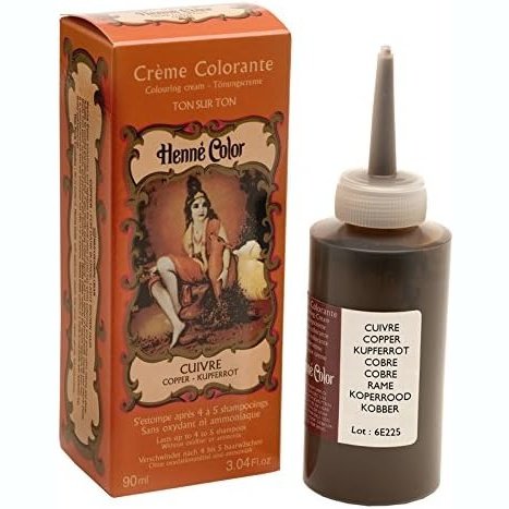 Henne Color Copper Henna Hair Colouring Cream 90 ml