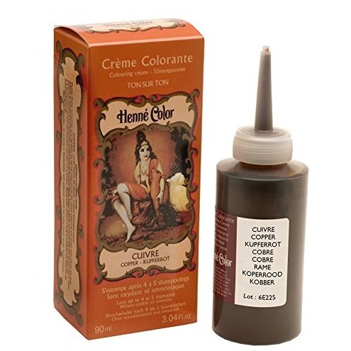 Henne Color Copper Henna Hair Colouring Cream 90 ml