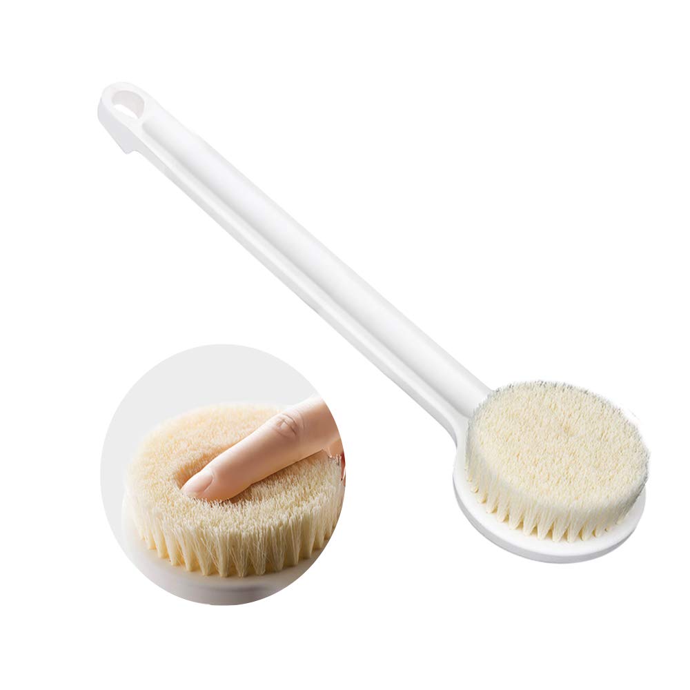 Gentle Exfoliating Long Handled Body Brush for Smooth Skin and Improved Circulation