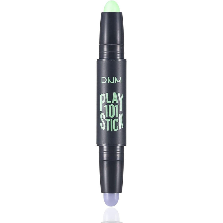 CCbeauty Precision Applicator Concealer Stick - Dual-Ended Green and Purple Full Coverage Foundation for Redness Neutralization and Instant Brightening