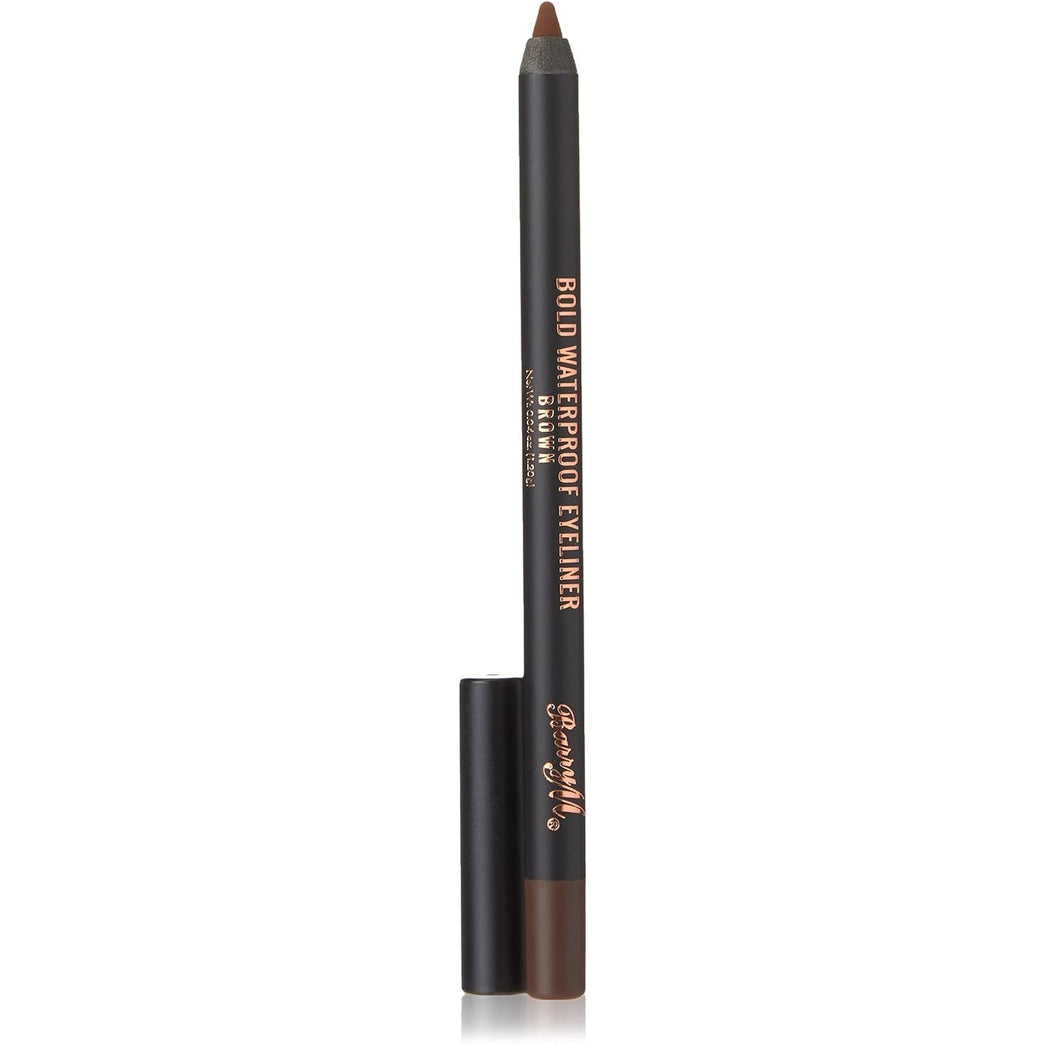 Barry M Cosmetics Bold Waterproof Eyeliner, Brown