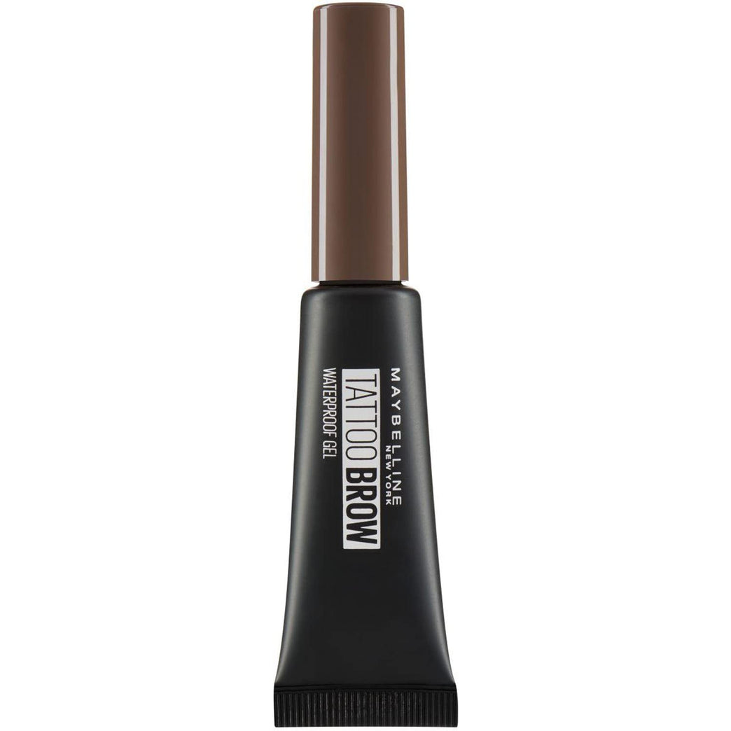 Maybelline Ultimate Brow Definition Tattoo Gel in Deep Brown, 5 ml, Waterproof and Long-lasting